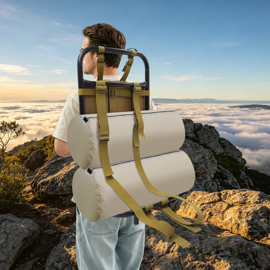 Backpack Frame Excellent Load Capacity Hiking/Hunting Backpack Frame Ergonomic Outdoor Load-bearing Frame for Hiking and Camping To Store and Secure Luggage and Backpacks