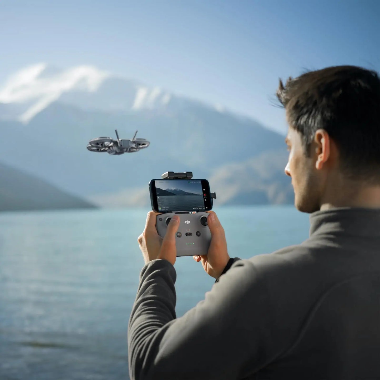 Neo 2 Fly More Combo (Drone Only) 4K Drone With Camera Palm Takeoff & Landing Gesture Control DJI Neo 2 Drone ActiveTrack Omnidirectional Obstacle Sensing 3 Batteries