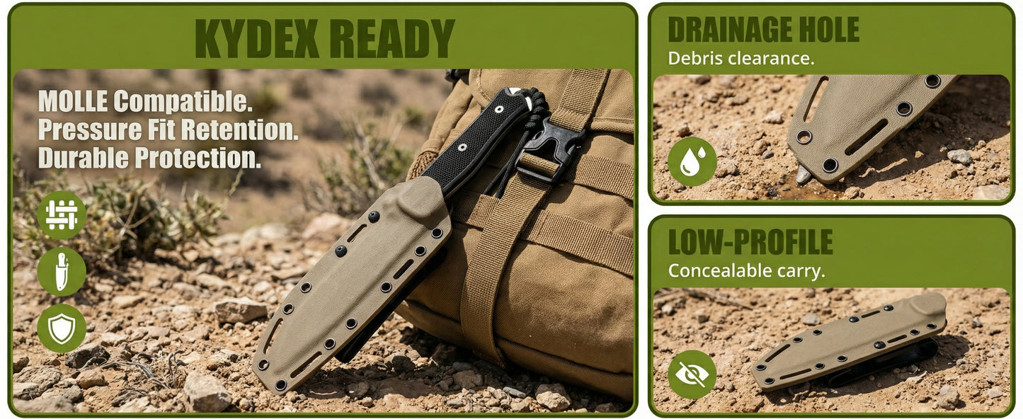 High-Quality Fixed Blades, Outdoor High-Hardness Integrated Cutting Tools, Portable Tools for Camping Emergencies, Small Knives,