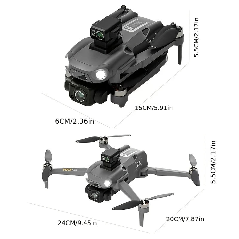 M24 GPS Drone with Gift Delivery 8K Camera 5G FPV Smart Obstacle Avoidance Large Touch Screen Return Home RC Quadcopter Gift Box