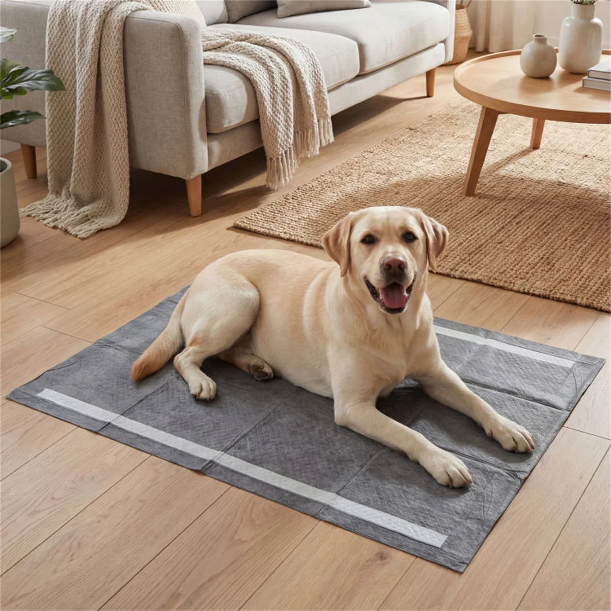 150 Pcs Extra Large Pet Pads with 6-Layer Activated Carbon, Leakproof & Odor Control for Dog Potty