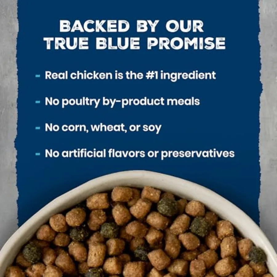 Wilderness Chicken Natural High-Protein Grain-Free Dry Food for Adult Indoor Cats, Real Chicken First, Antioxidant-Rich LifeSou