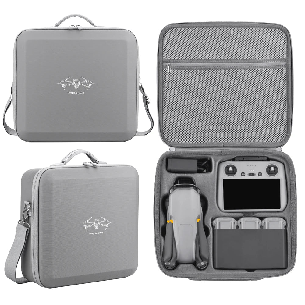Storage Bag with Shoulder Strap Handheld Carrying Box Portable Shoulder Bag for Air 3/Air 3S Drone Accessories
