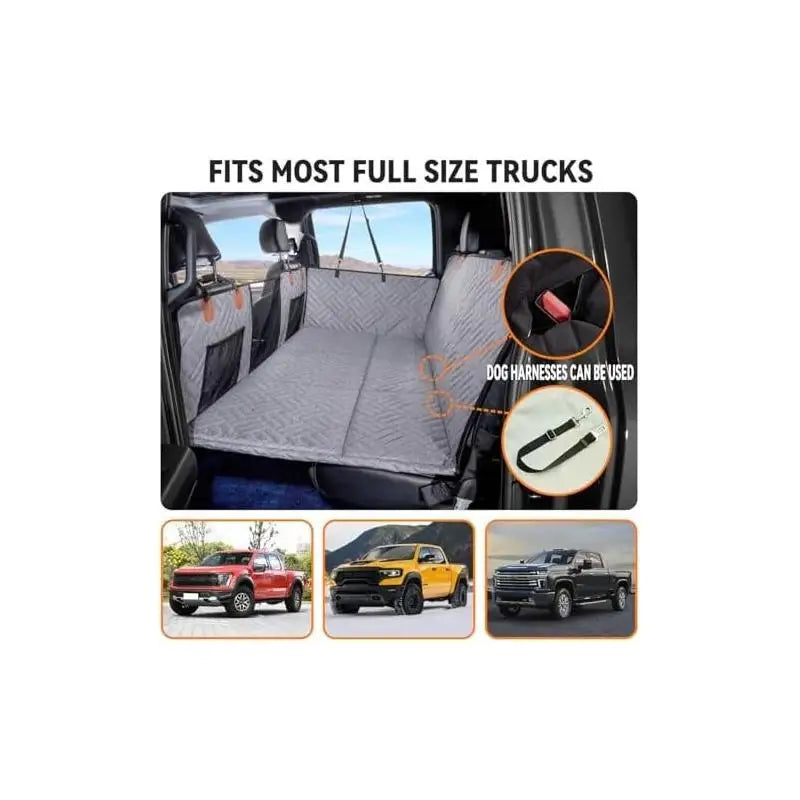 Back Seat Extender, Dog Seat Cover for Back Seat, Bottom Car Seat Cover for Dogs, Dog Hammock for Car, Back Seat Pet Cover for Dogs