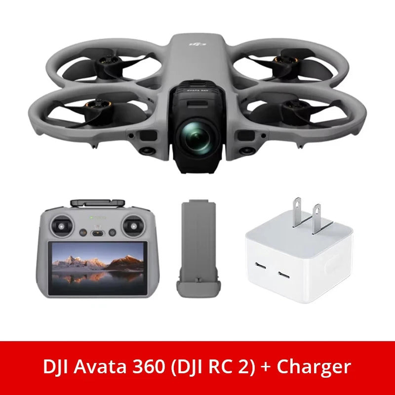 Avata 360 360° Panoramic FPV Drone With Camera & Optional Accessories Drones 4K Professional 8K HDR Video 1-Inch Sensor All-Round Obstacle Avoidance