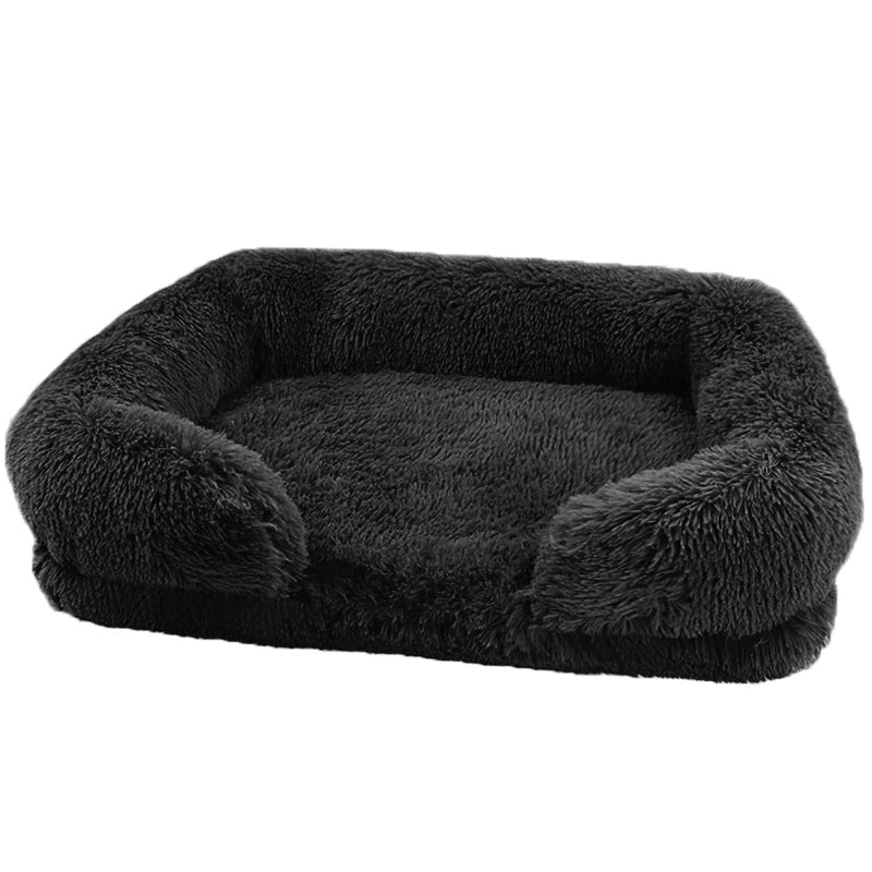 Thickened Orthopedic Dog Bed for Large Dogs - Egg Sponge, Easy to Remove and Wash Plush Cover, Durable Pet Furniture