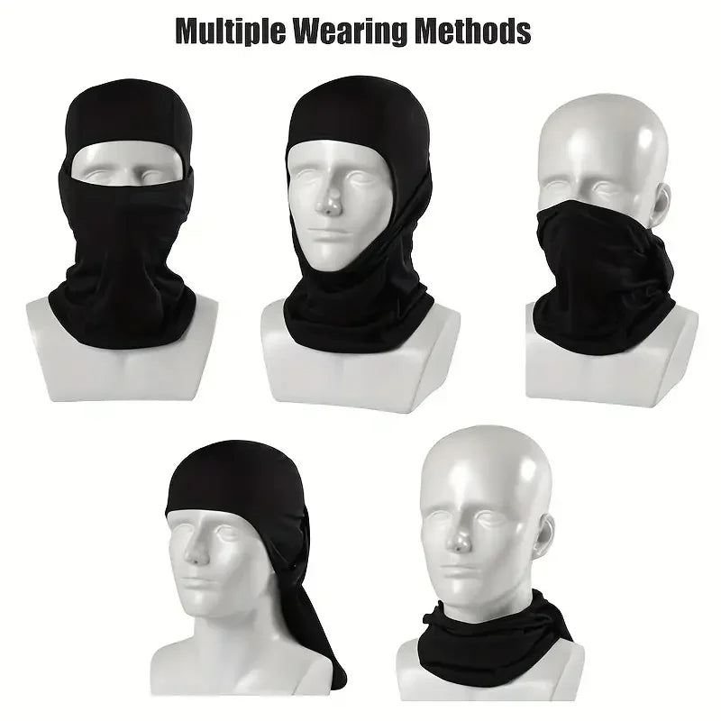 Camouflage Balaclava Hat Cycling Full Face Mask Outdoor Sports Hunting Hiking Ski Mask Motorcycle Helmet Inner Cap