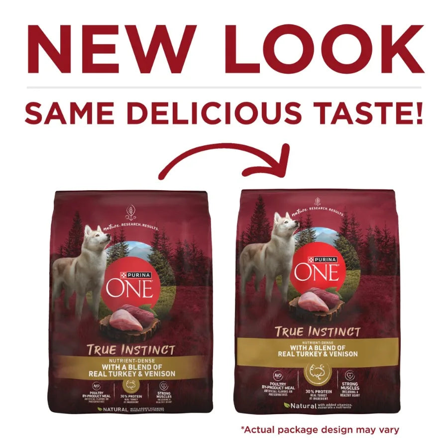 True Instinct With A Blend Of Real Turkey and Venison Dry Dog Food, 7.4 lb.