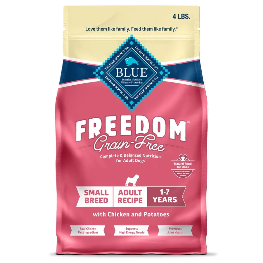 Grain-Free Small Breed Adult Dry Dog Food, Chicken and Potatoes, 4 lbs.