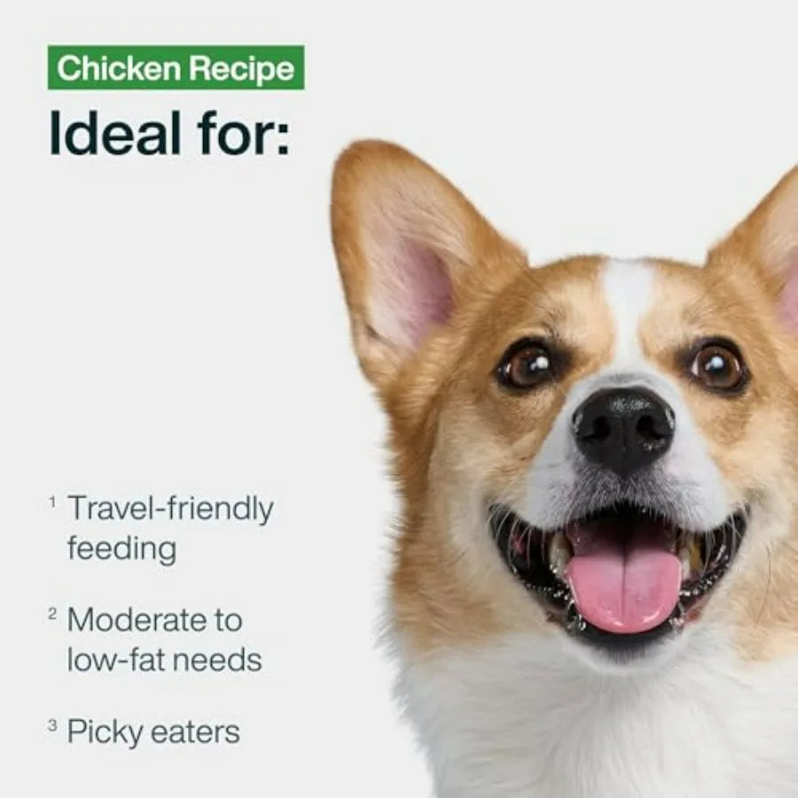 Wet Dog Food, Fresh Pet Meals and Toppers with No Preservatives, Resealable Package, Human Grade, Home-Cooked, - 7 Pouches