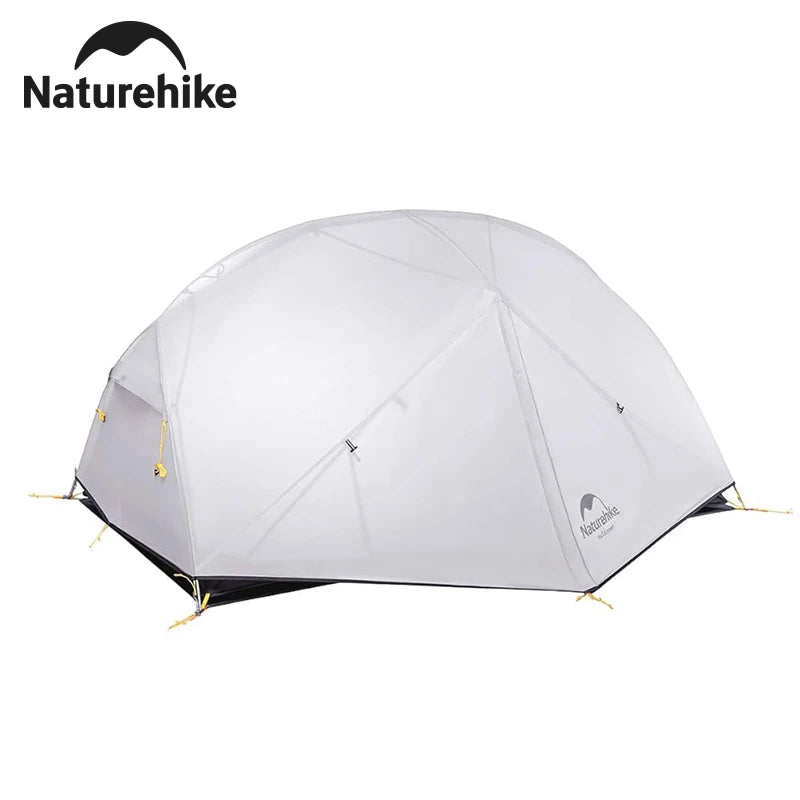 Mongar 2 Person Tent 20D Nylon 210T Waterproof Ultralight Camping Hiking Tent with Mat Backpacking Travel Tent