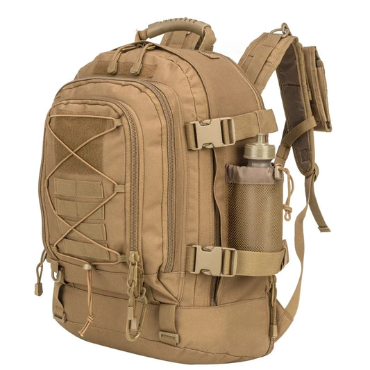 60L Male Travel Tactical backpack Hiking Camping backpack Expandable Army Backpacks Molle 3 Day Assault Pack Rucksacks