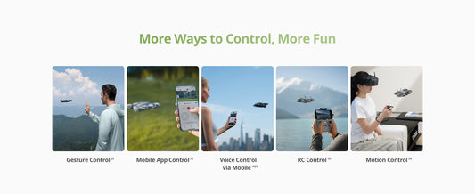 Neo 2 Fly More Combo With RC-N3 Remote Controller, Stable Transmission With Digital Transceiver, 4K Drone for Beginners, 3 Batteries