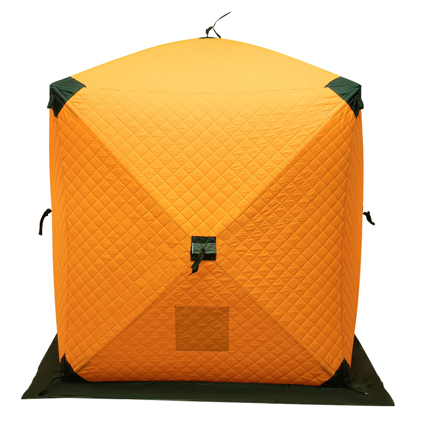 Orange / Blue / Red / Camouflage Ice Fishing Tent Outdoor Square Thermal Shelter Dual Zipper Windproof Tent for Camping Hiking Fishing