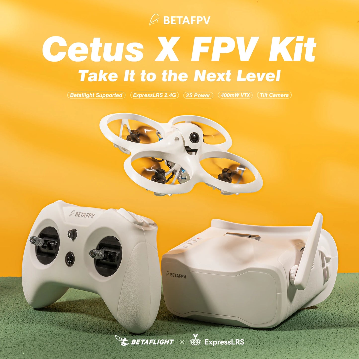 Cetus X FPV Kit Brushless FPV Quadcopter Indoor Racing Airplane
