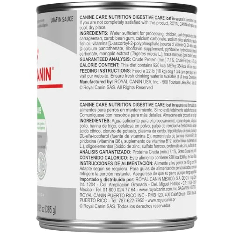 Cane Care Nutrition Digestive Care Adult Dog Food