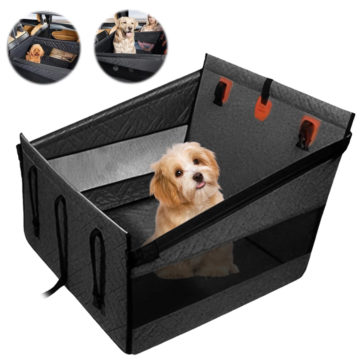 Back Seat Cover Non-Slip Dog Seat Cover Car Pet Seat Pad for Dogs Pet Car Seat Protector