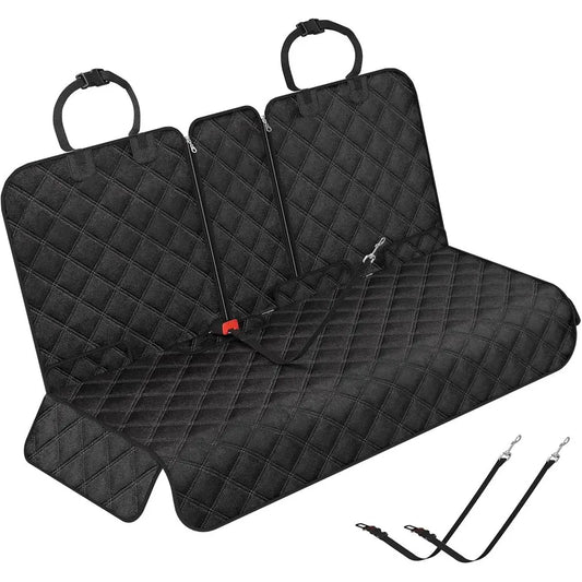 Car Seat Cover, Back Seat Pet Bed Mat Protector Waterproof Bench Seat Cover, Nonslip Pet Car Bed Dog Hammock for Car, SUV, Truck