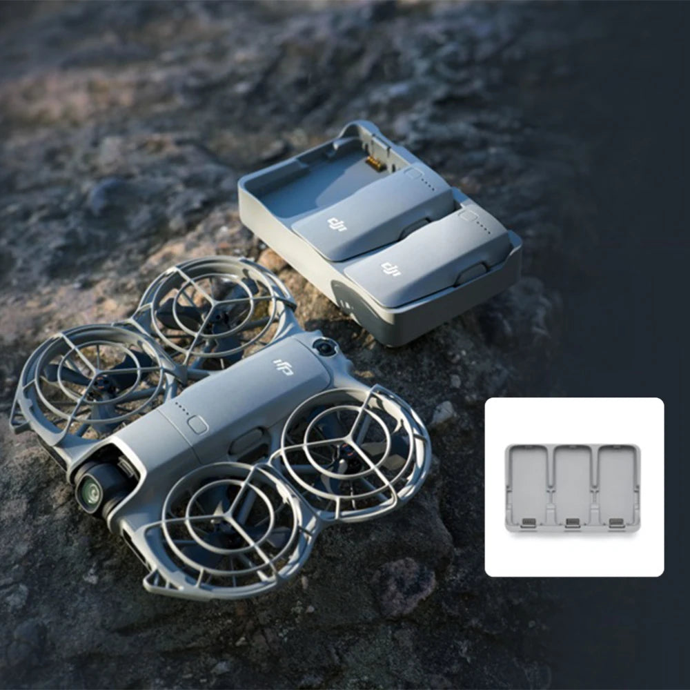 Neo 2 4K Drones With Camera Palm Takeoff & Landing Gesture Control Smooth Reliable Tracking 12 m/s Faster Tracking Speed Lightweight Foldable Mini Drone All-Around Safety & Flexible Flight With 3 Batteries