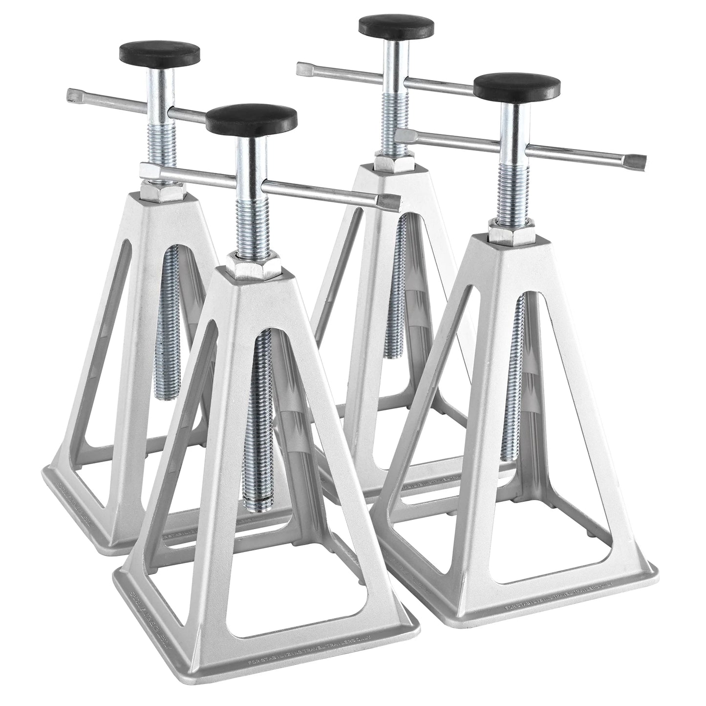 RV Stabilizer Jacks, 4 Pack Aluminum RV Leveling Jacks, Per Jack 6000 Lbs, RV Stack Jacks for RV Travel Trailer Camper