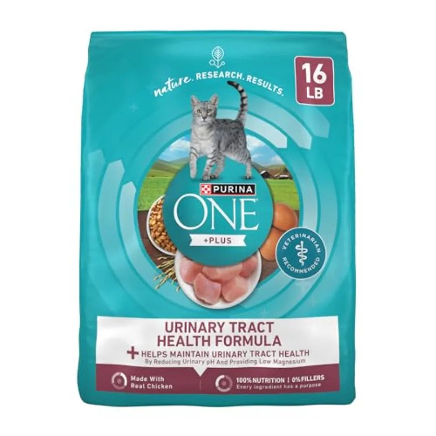 High Protein Dry Cat Food, +Plus Urinary Tract Health Formula - 16 lb. Bag