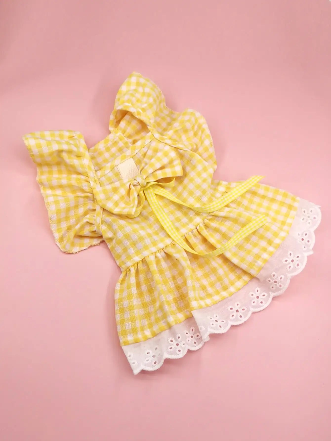 1 Set Ditsy Floral Pet Dress With Bow Tie, Fashionable Pet Clothing, Elastic Tulle Skirt Princess Pet Dress For Dogs & Cats