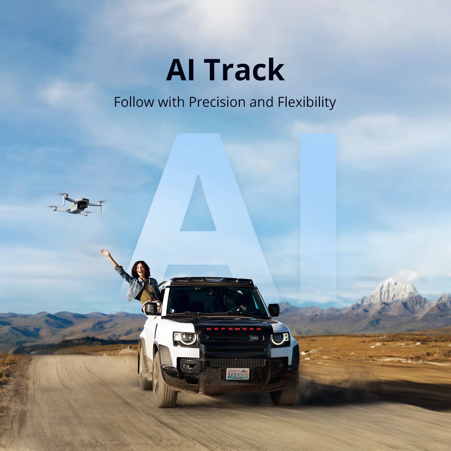 ATOM 2 Camera Drone, 4K HDR Video, 8K Photo, 3-Axis Gimbal, Under 249g, Vertical Shooting,10-KM, AI Night Shot, AI Track