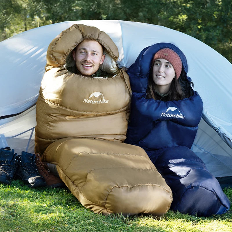Mummy Sleeping Bags MJ300/MJ600 Cotton Camping Adults Sleeping Bag Ultra Winter Warm Mummy Sleeping Bag Indoor