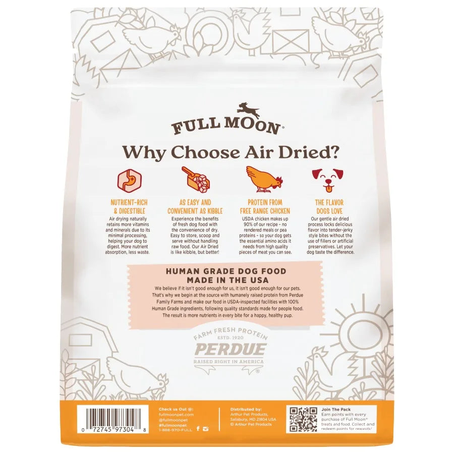 Air Dried Chicken Dog Food Premium Feed, 32 Ounces