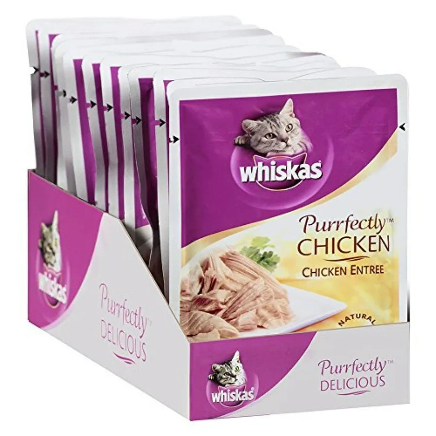 Purrfectly Wet Cat Food Entree Flavor 3 oz