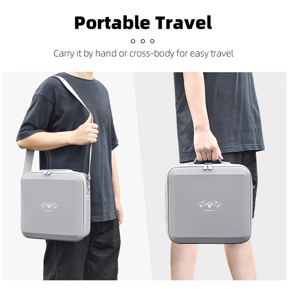 Storage Bag with Shoulder Strap Handheld Carrying Box Portable Shoulder Bag for Air 3/Air 3S Drone Accessories