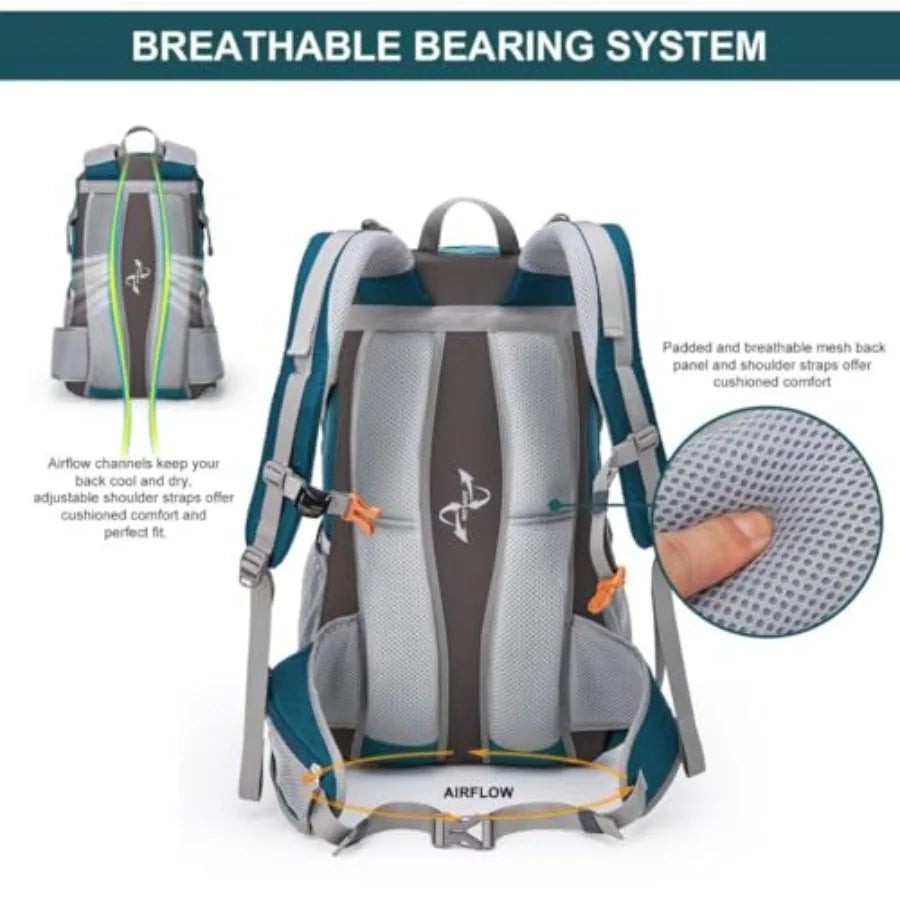 Hiking Backpack, Lightweight Travel Backpack for Men Women Outdoor Backpacking, Camping