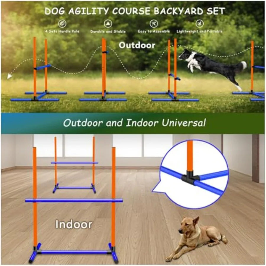 Dog Agility Training Jumping Hoop for Small Medium Dogs