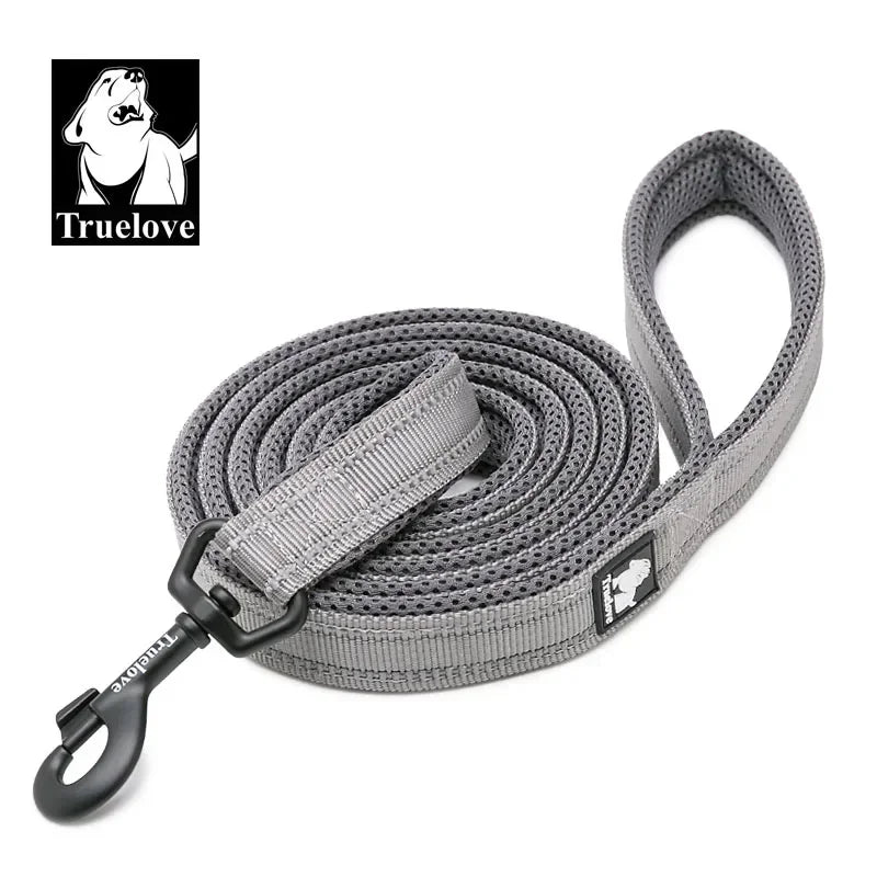 Soft Pet Leash Reflective Nylon Mesh Padded Puppy Large Dog or Cat Walking Training 11 Color 200cm
