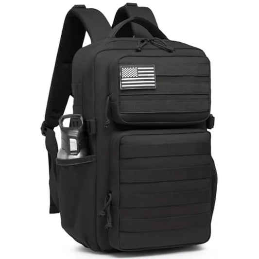 Military Tactical Backpack for Men Waterproof Daypack 3 Day Assault Pack Molle Bag with Water Bottle Holder