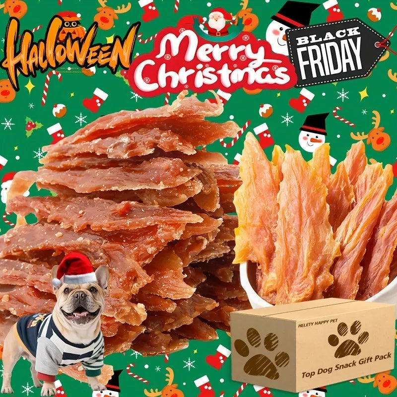 100G/200G/300G/600G Air-Jerky Chicken And Duck Breast Sticks for Dogs - Single Ingredient, Chicken And Duck Jerky Dog Chews - Grain Free, High Protein Snacks!