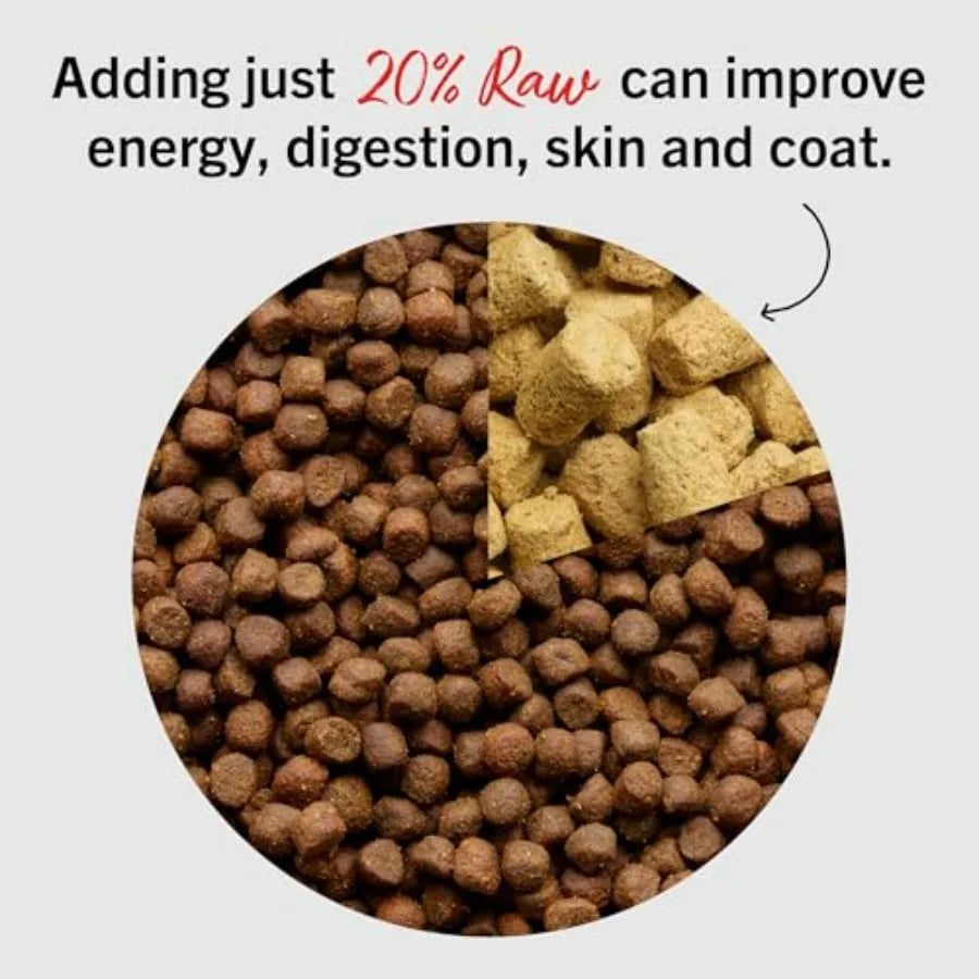 Freeze-Dried Raw Meal Mixers- Dog Food Topper and Mixer - Made with 95% Cage-Free, Organs and Bone - Perfect for Picky Eaters -