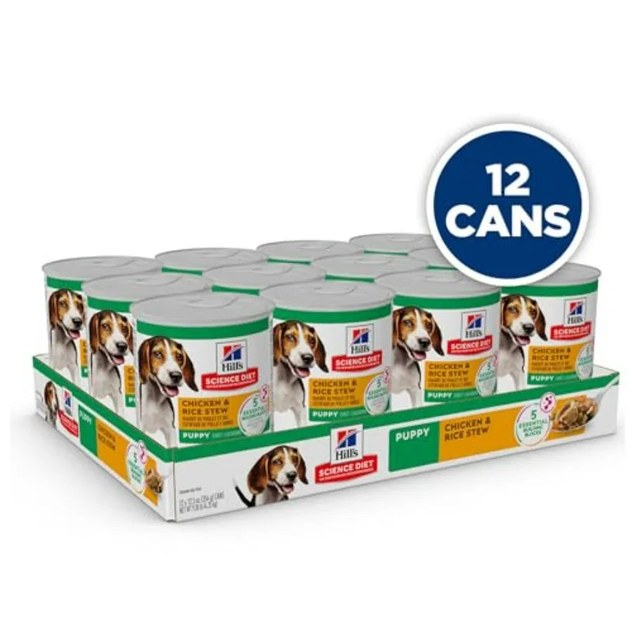 Puppy Wet Dog Food,,. Cans, 12-Pack