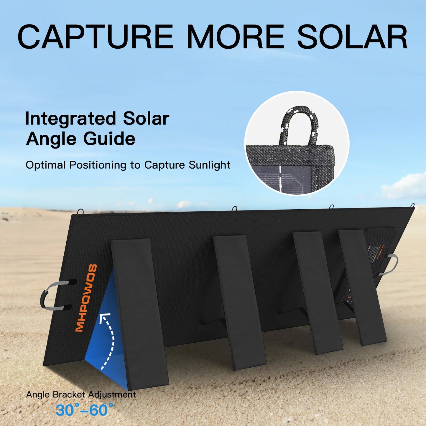 400W Lightweight Portable Solar Panel Power Backup 31V Foldable Solar Charger for Outdoor Activities RV Camping Off-Grid