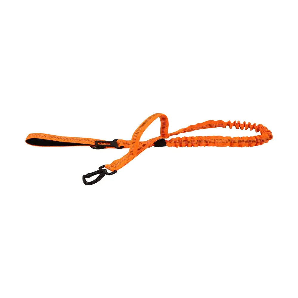 Military Adjustable Dog Leash Quick Release Elastic Rope With 2 Control Handles For Medium and Small Dogs Accessories