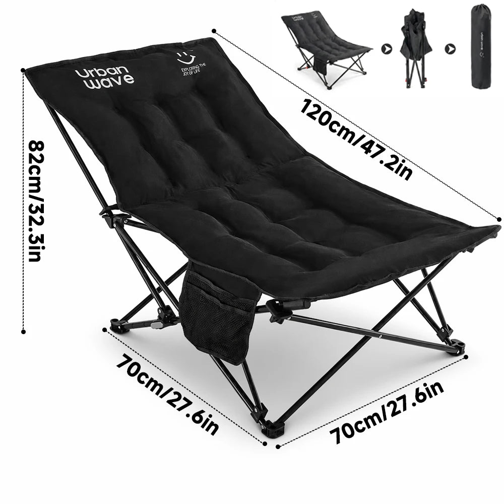 Outdoor Folding Bed, Camping Bed With Mattress, Portable Folding Bed, 330 Lb Capacity, Carry Bag, Suitable for Office Indoor Rest, Travel, Garden, Balcony, Courtyard.